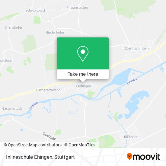 Inlineschule Ehingen map