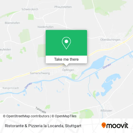 Карта Ristorante & Pizzeria la Locanda