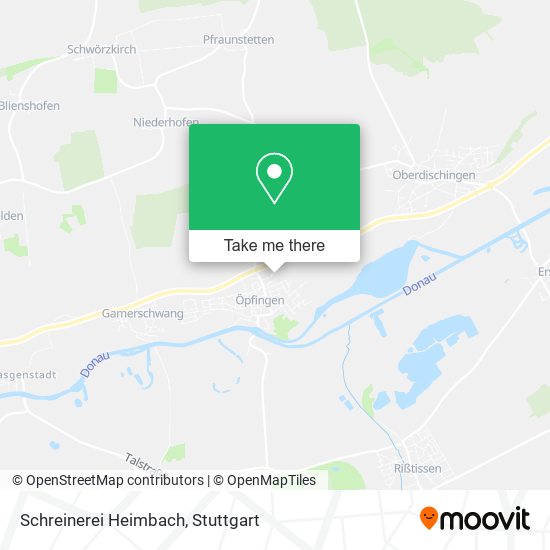 Schreinerei Heimbach map