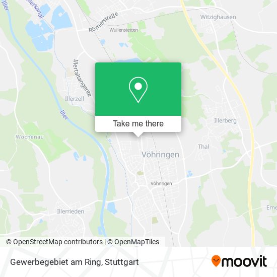 Gewerbegebiet am Ring map