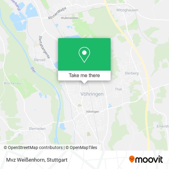 Mvz Weißenhorn map
