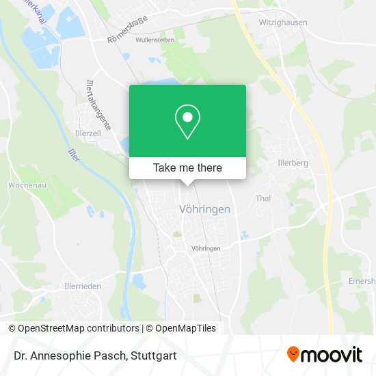 Dr. Annesophie Pasch map