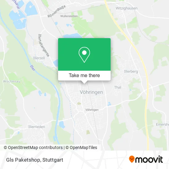 Карта Gls Paketshop