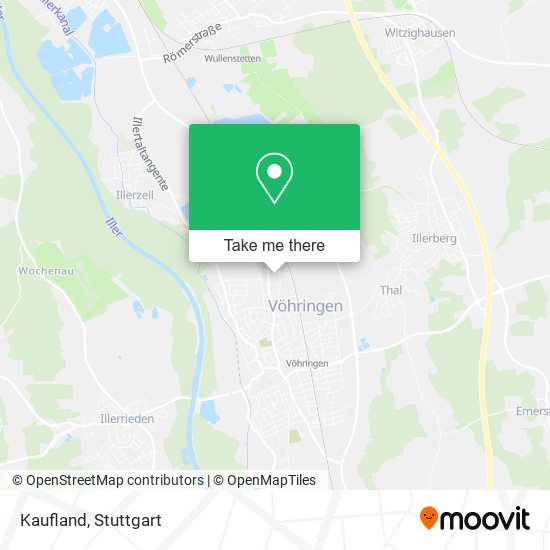 Kaufland map