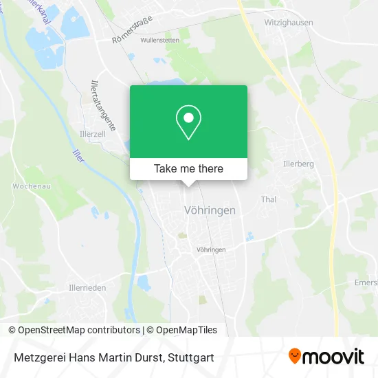 Карта Metzgerei Hans Martin Durst
