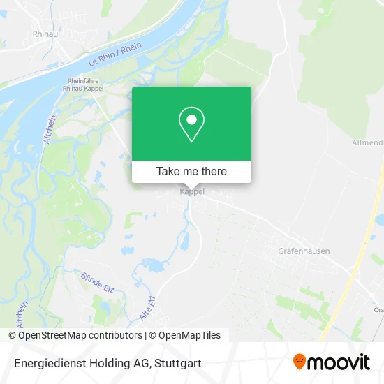 Карта Energiedienst Holding AG