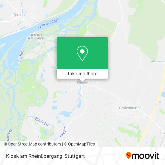 Карта Kiosk am Rheinübergang