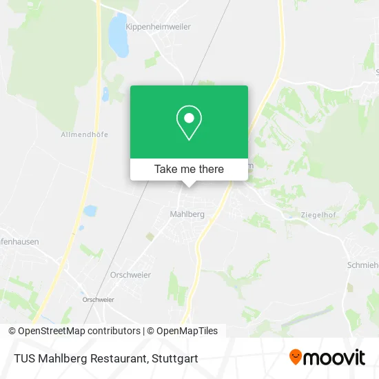 Карта TUS Mahlberg Restaurant