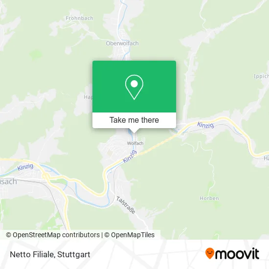 Карта Netto Filiale