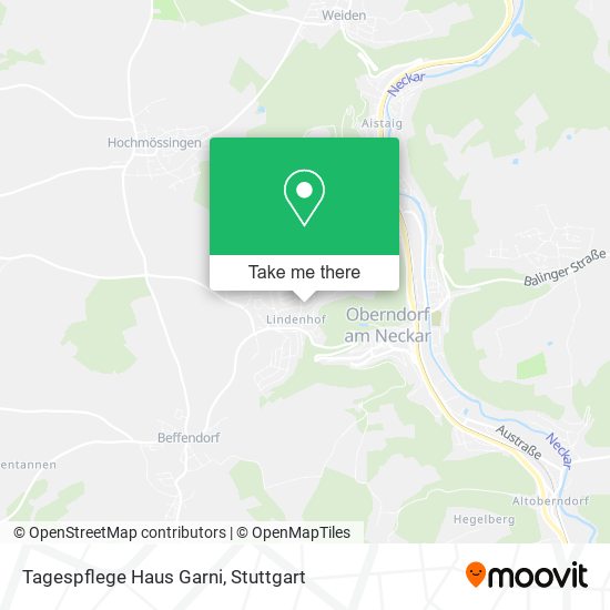 Tagespflege Haus Garni map
