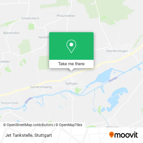 Карта Jet Tankstelle
