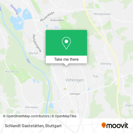 Карта Schlandt Gaststätten