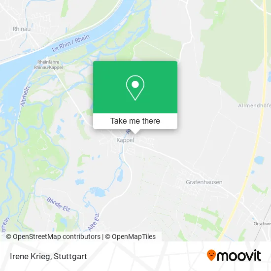 Карта Irene Krieg