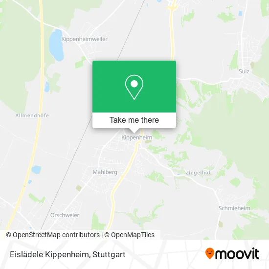 Карта Eislädele Kippenheim