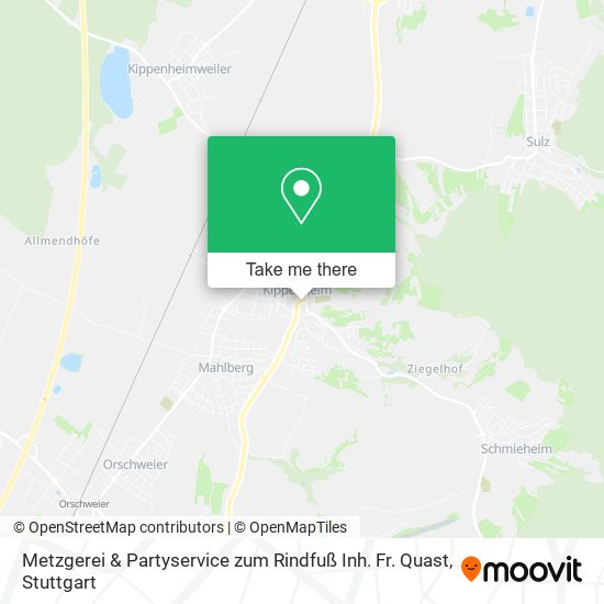 Metzgerei & Partyservice zum Rindfuß Inh. Fr. Quast map
