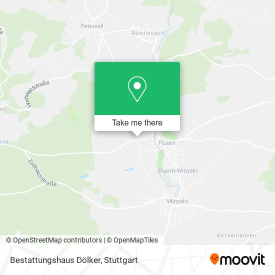 Bestattungshaus Dölker map