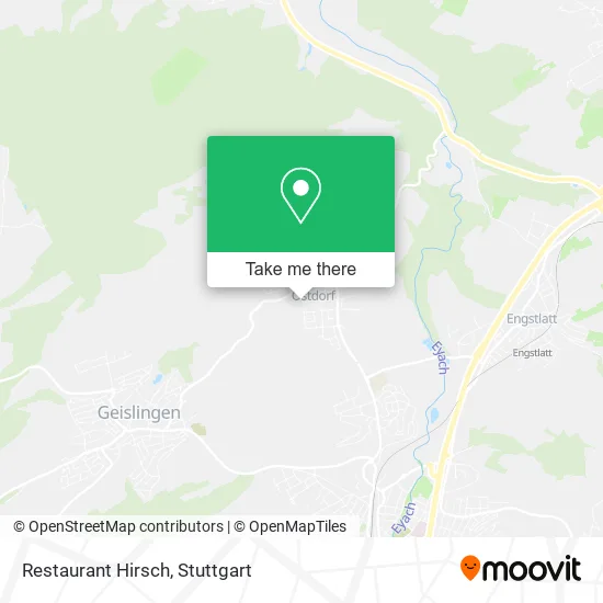 Карта Restaurant Hirsch