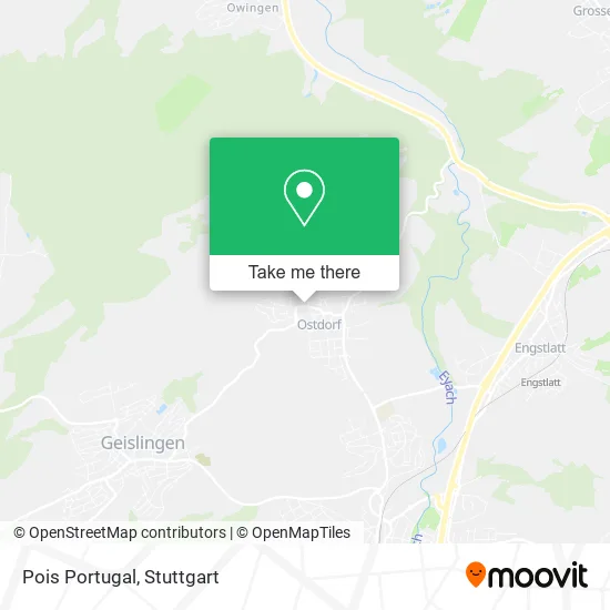 Карта Pois Portugal
