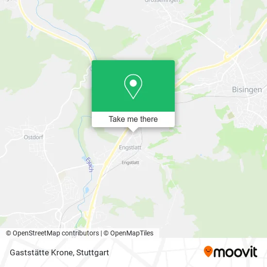 Карта Gaststätte Krone