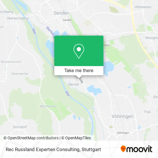 Карта Rec Russland Experten Consulting