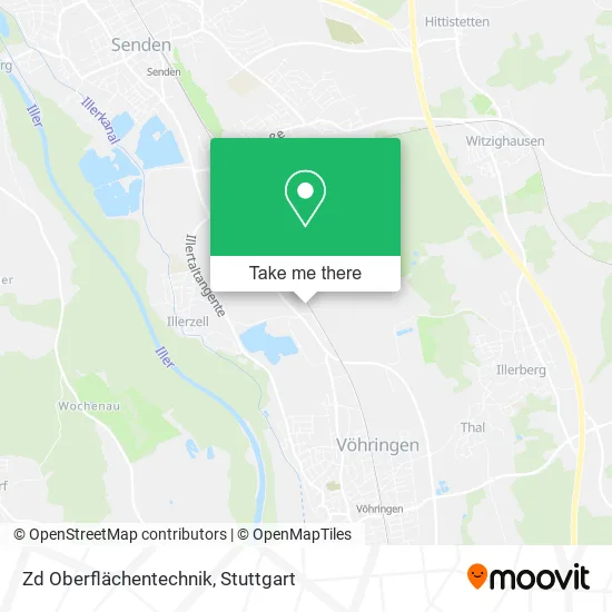 Карта Zd Oberflächentechnik