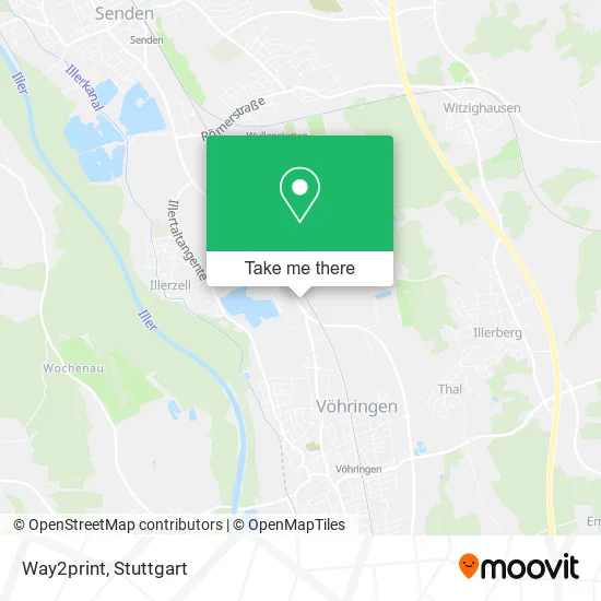 Way2print map