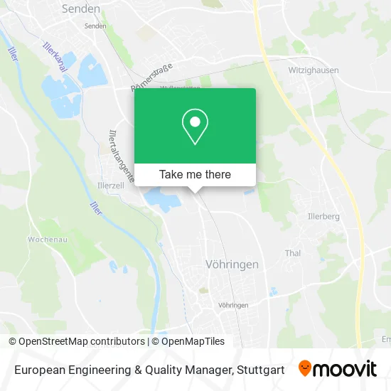 Карта European Engineering & Quality Manager