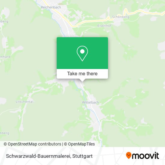 Карта Schwarzwald-Bauernmalerei