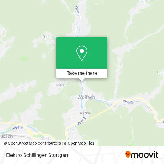 Карта Elektro Schillinger