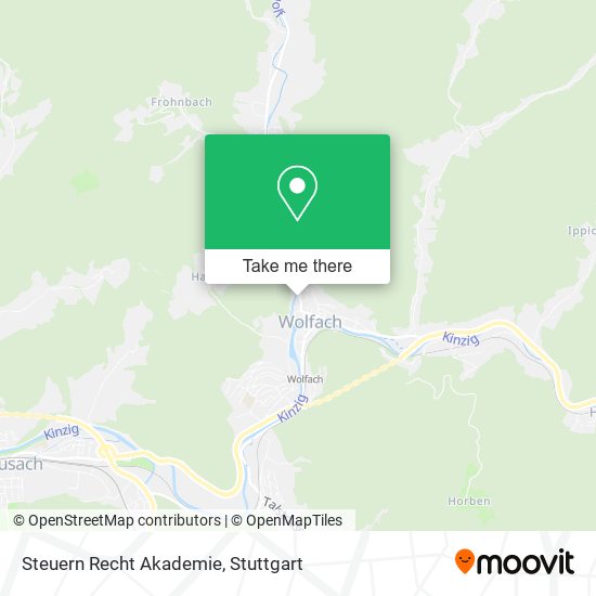Steuern Recht Akademie map
