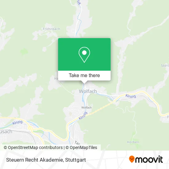 Карта Steuern Recht Akademie