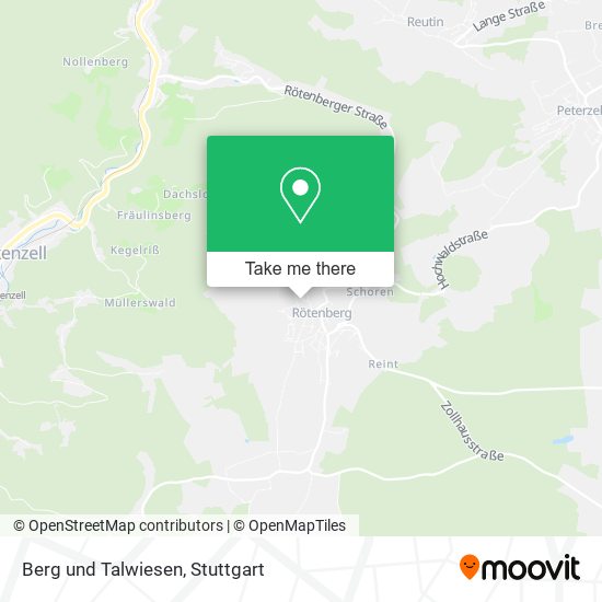 Карта Berg und Talwiesen