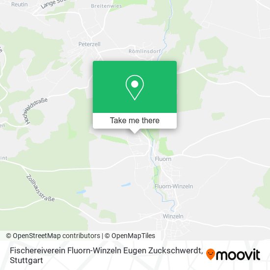Fischereiverein Fluorn-Winzeln Eugen Zuckschwerdt map