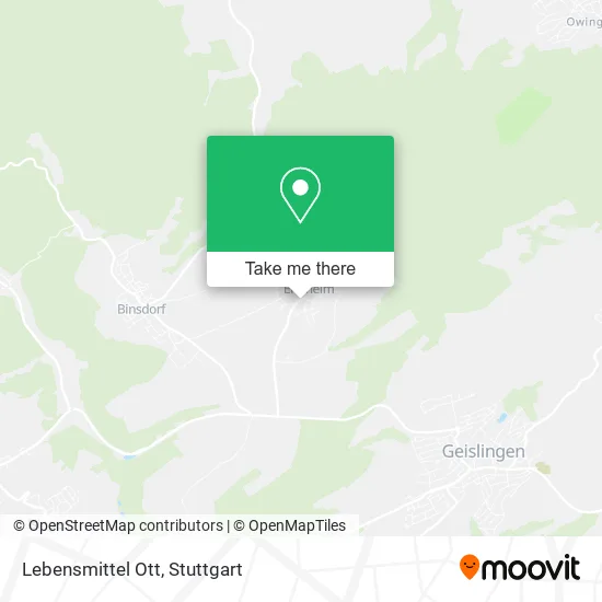 Карта Lebensmittel Ott