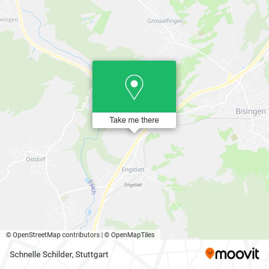 Schnelle Schilder map