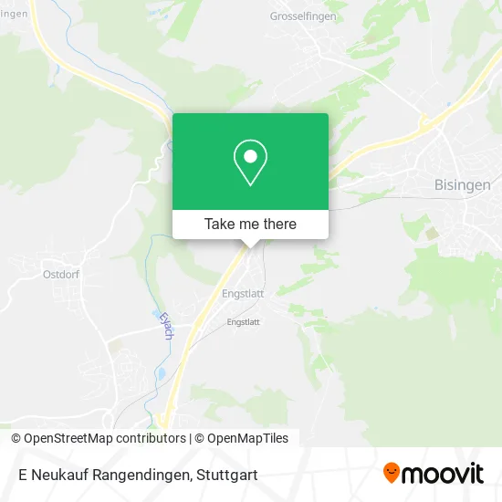 Карта E Neukauf Rangendingen