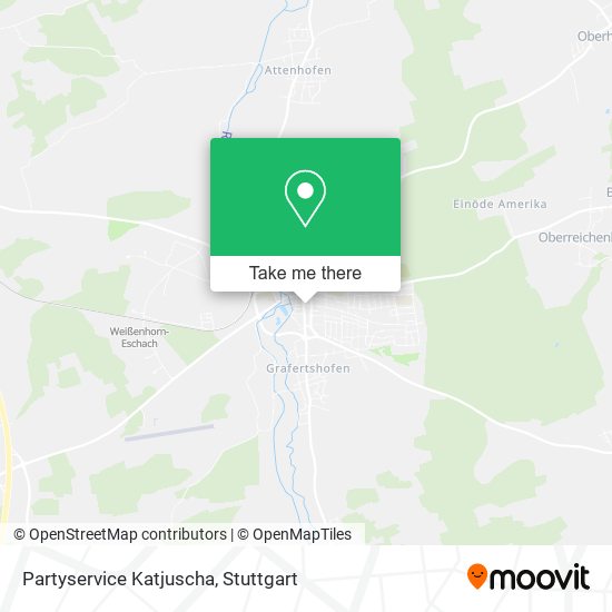 Partyservice Katjuscha map