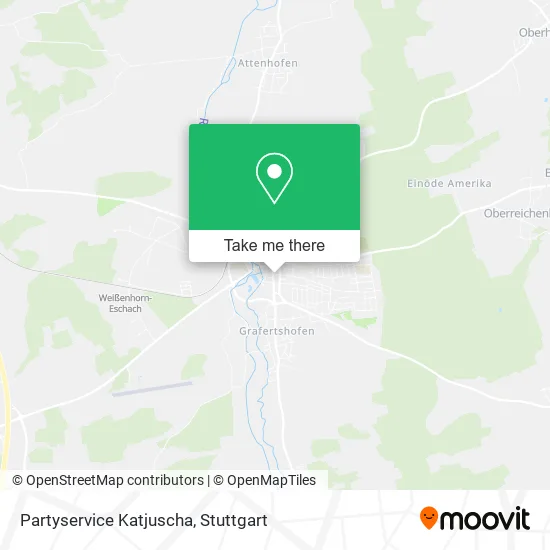 Карта Partyservice Katjuscha