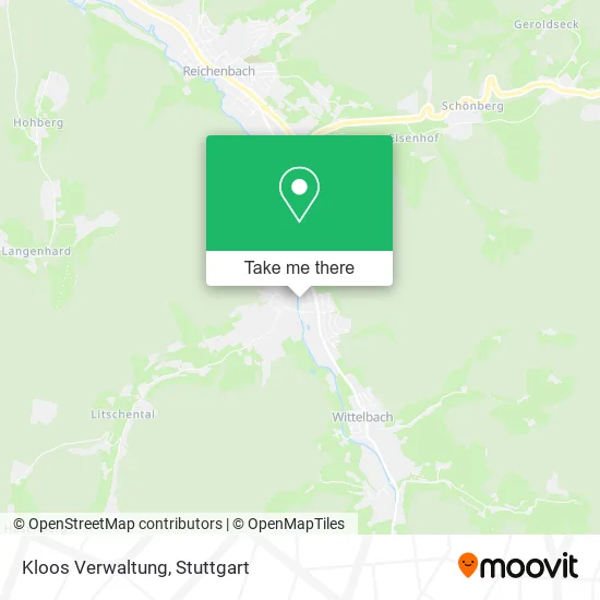 Карта Kloos Verwaltung