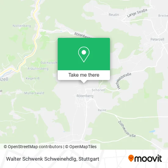 Карта Walter Schwenk Schweinehdlg