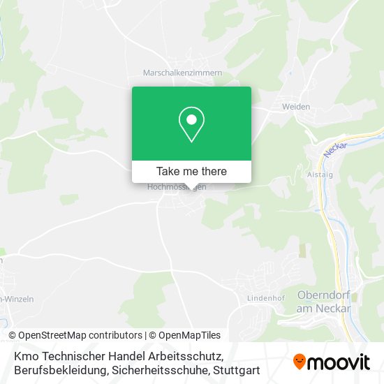 Kmo Technischer Handel Arbeitsschutz, Berufsbekleidung, Sicherheitsschuhe map