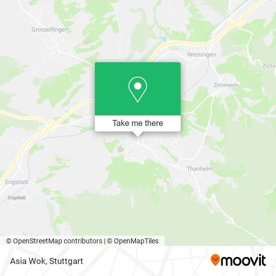 Карта Asia Wok