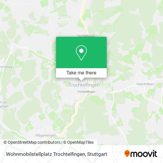Карта Wohnmobilstellplatz Trochtelfingen