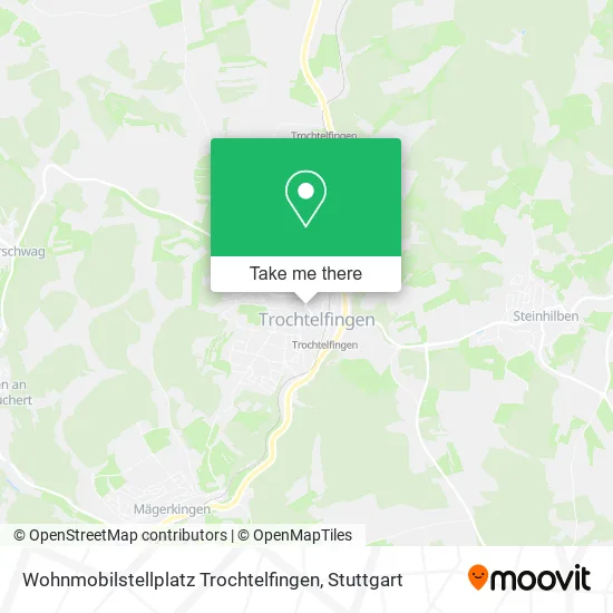 Карта Wohnmobilstellplatz Trochtelfingen