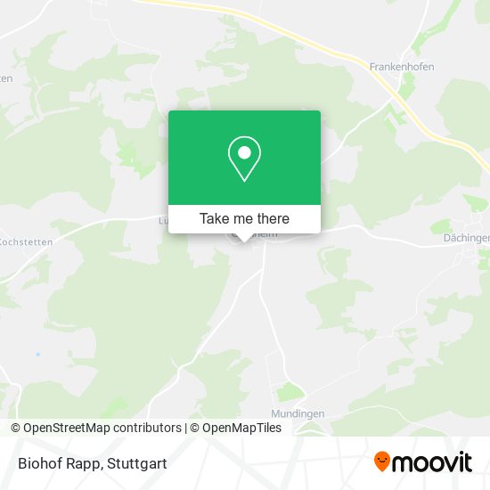 Карта Biohof Rapp
