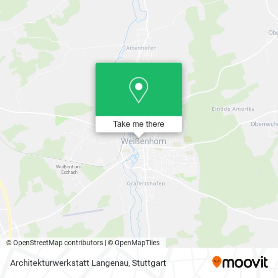 Карта Architekturwerkstatt Langenau