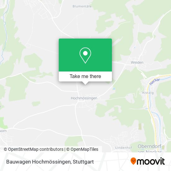 Bauwagen Hochmössingen map