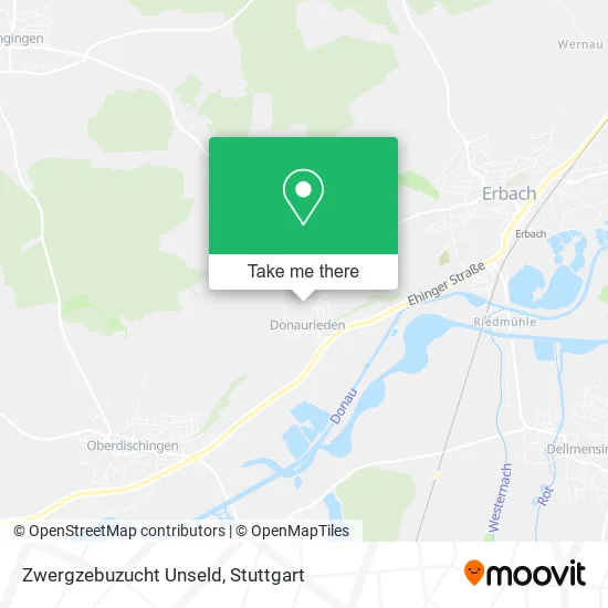 Карта Zwergzebuzucht Unseld