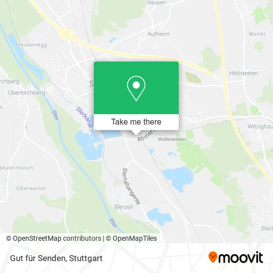 Карта Gut für Senden