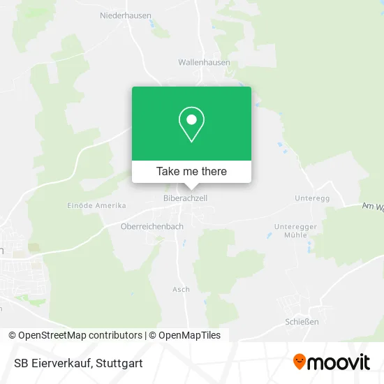 Карта SB Eierverkauf